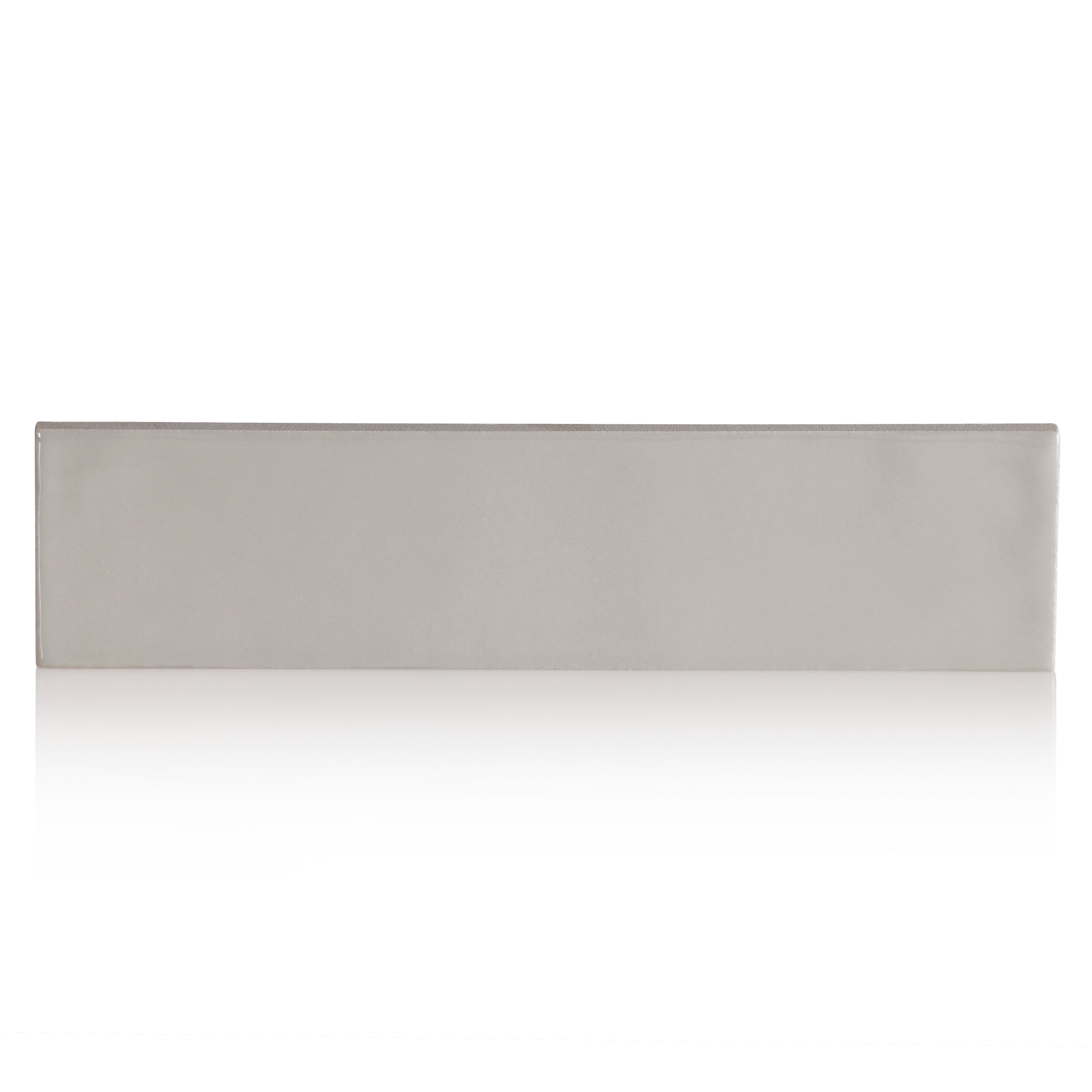 2x10 Modern Brick Gray Matte porcelain tile - Industry Tile